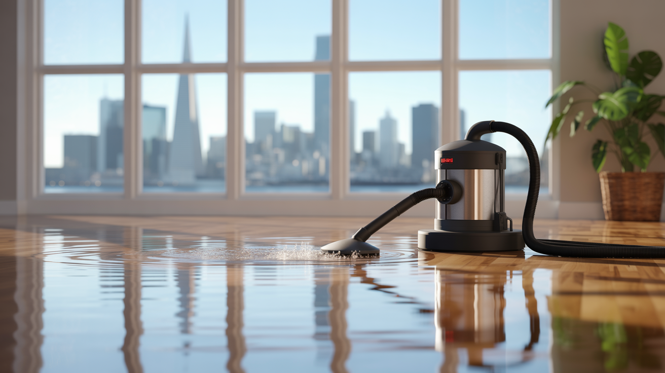 Energy-efficient water extraction in San Francisco home, eco-friendly approach.