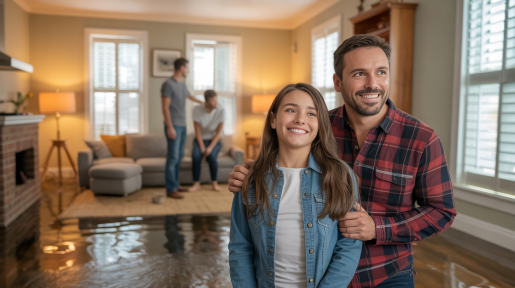 Restored home in San Francisco provides peace of mind after water damage.